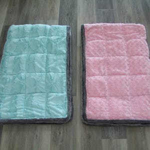 Weighted Minky Blankets - Weighted Blanket - Child Weighted Blanket - Adult Weighted Blanket - Minky Weighted Blanket -Ships out in ~1 week bild 8