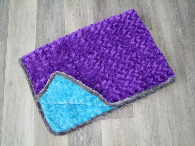Weighted Minky Blankets - Weighted Blanket - Child Weighted Blanket - Adult Weighted Blanket - Minky Weighted Blanket -Ships out in ~1 week bild 9