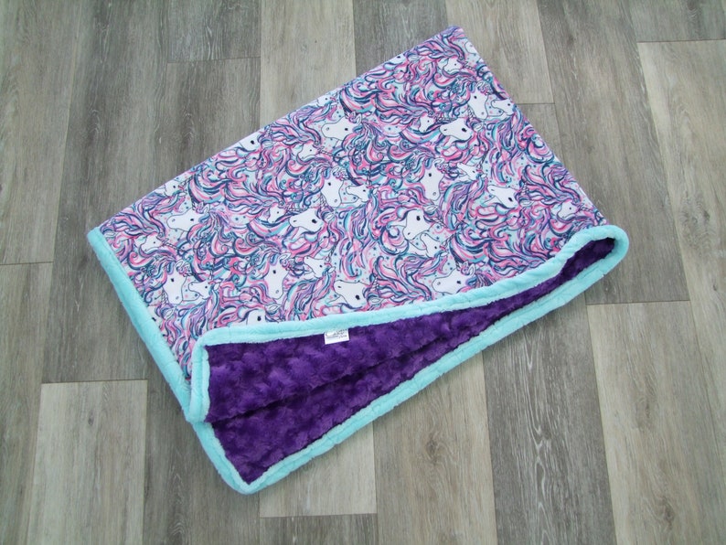 Unicorn Weighted Blankets Weighted Blanket Child Weighted | Etsy