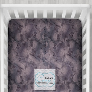 Luxe  Minky Crib Sheet  / Crib Sheet / Twin Sheet- Minky Crib Sheet - Playpen Sheet-  Gray Minky Sheet- LUXE Bedding