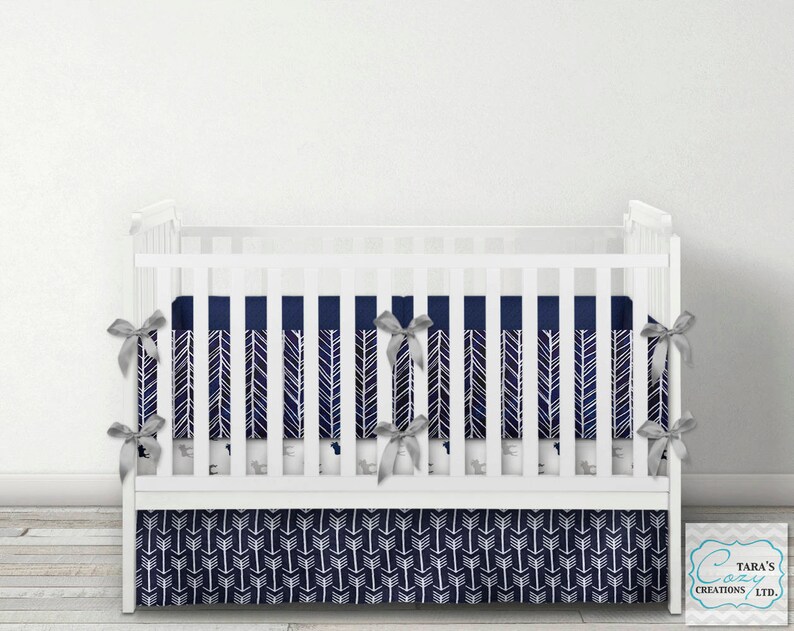 Deer Nursery Set Navy Gray Nursery Moose Nursery Bear Etsy Canada