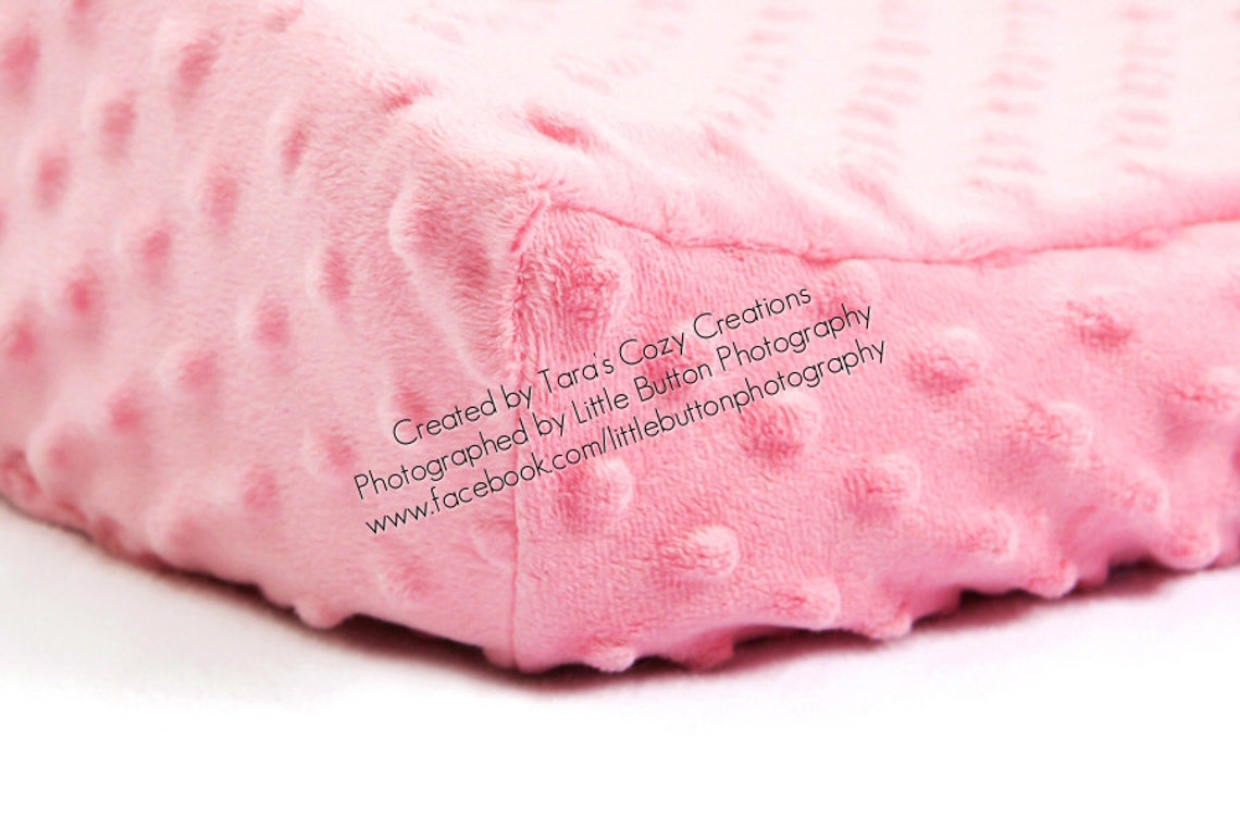 RED Minky Change Pad Cover Red Change Pad Cover Minky Etsy