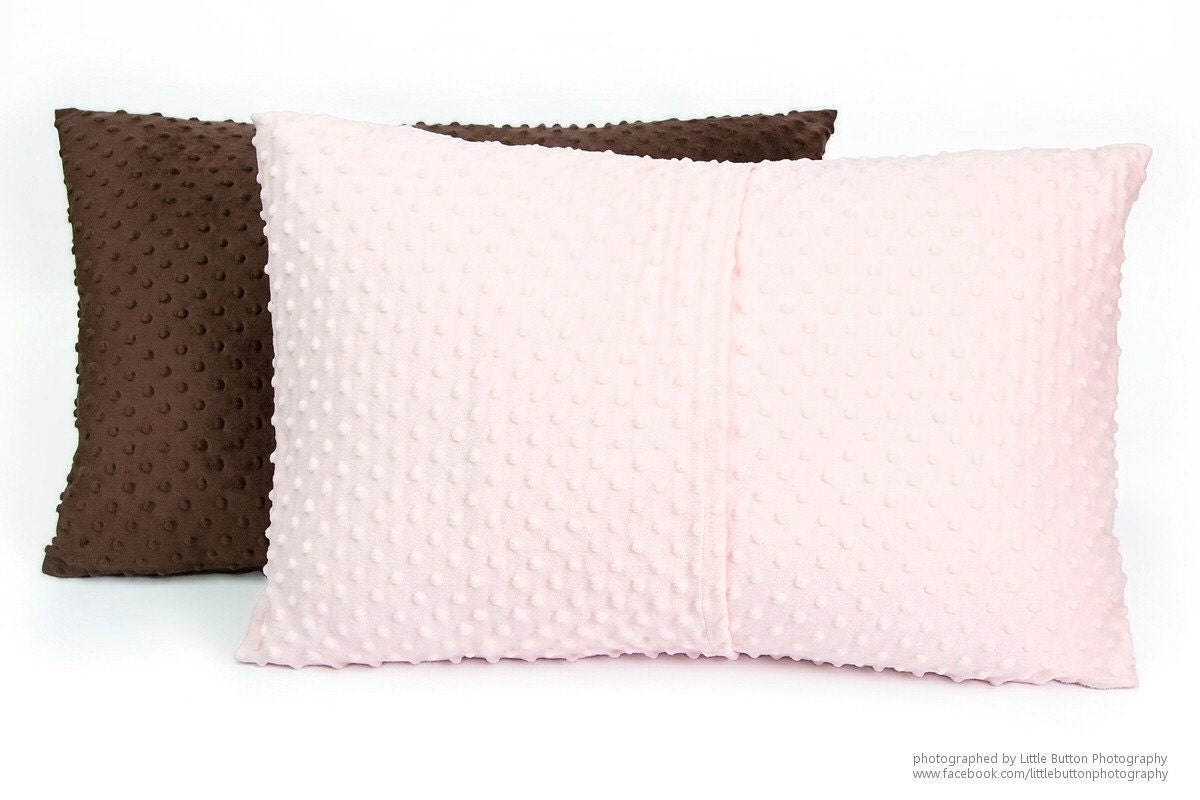 Toddler Size Pillowcases you pick the color Toddler Minky Etsy