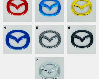 Mazda steering wheel, Mazda emblem badge, Mazda wheel logo sticker, Mazda wheel logo, Mazda wheel emblem