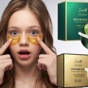 60 PCS Collagen Eye Patches – Anti-Aging, Dark Circles, Puffy Eyes & Wrinkle Treatment | Under Eye Mask