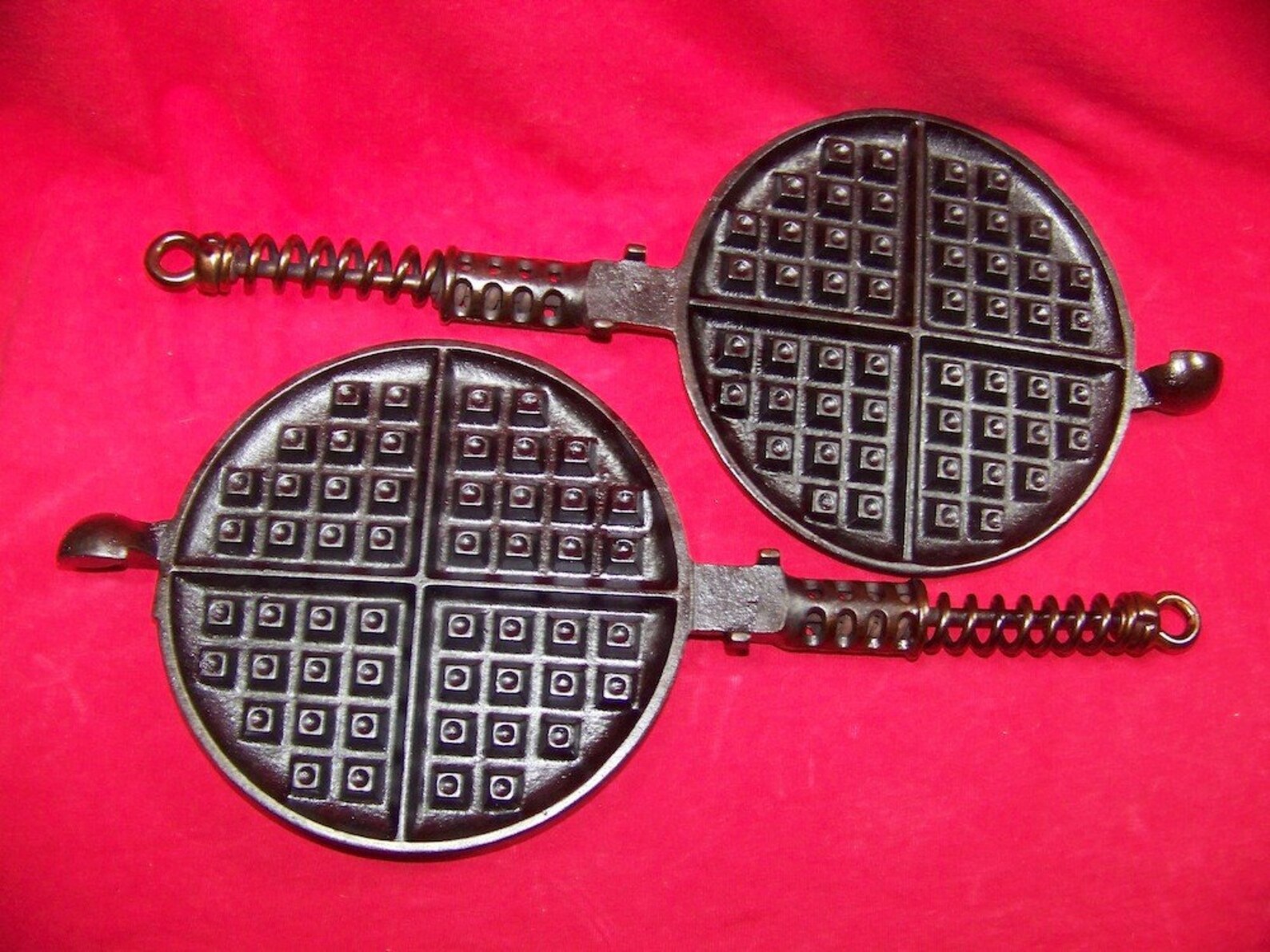 Griswold American No. 7 Waffle Iron 0143 Etsy