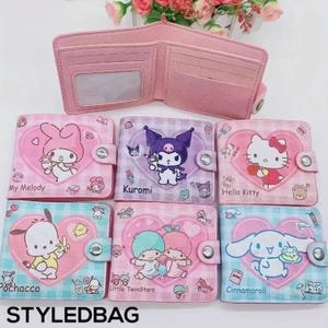 Carteiras Sanrio adoráveis – Designs fofos e estilosos!