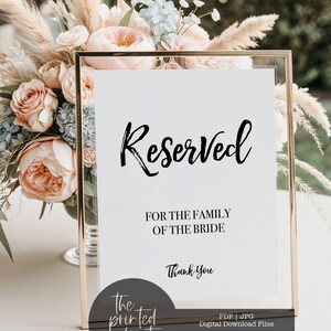 Reserved Sign, Reserved Wedding Printable,Minimalist Reserved Wedding Sign,Reserved Wedding Sign,Reserved Wedding Jpg, Reserved Jpg,Blair,06