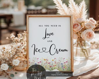 All You Need is Love and Ice-cream Sign, Ice-cream Bar Sign