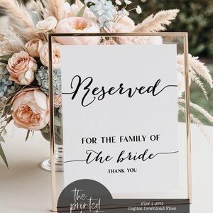 Reserved Sign, Reserved Wedding Printable,Minimalist Reserved Wedding Sign,Reserved Wedding Sign,Reserved Wedding Jpg, Reserved Jpg,Blair,01