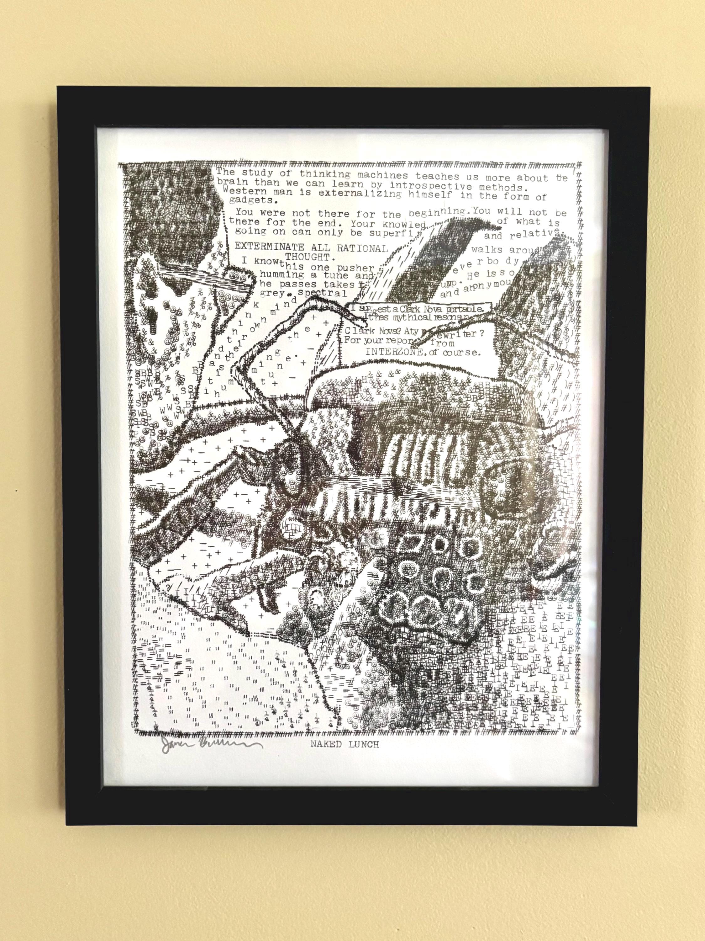 Naked lunch poster - Etsy 日本