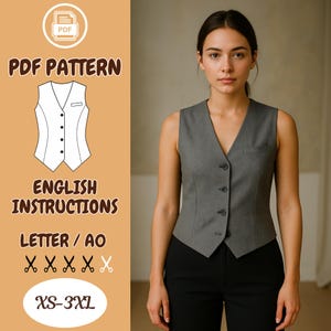Patron Couture See & Sew Pour Costume 2 Pièces Femme - Facile à Coudre !