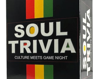 Soul Trivia: African-American Culture Card Game with 100 Educational Cards for Celebrating Black History and Urban Heritage
