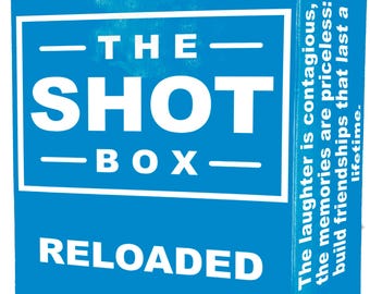 The Shot Box Reloaded – Party Drinking Game for Adults, Fun Icebreaker for Game Nights, Birthdays, Bachelorette Parties, College Gatherings