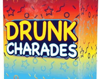 Drunk Charades – Hilarious Adult Drinking Game for Parties - Guessing Game for Adults, Perfect for Game Nights, Birthdays, and Get-Togethers