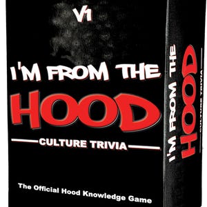 I&#39;m from The Hood – Trivia Game Featuring Black Culture and Black Movies Perfect for Family Gatherings, Adult Game Nights, and Trivia Fun