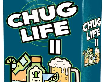Chug Life 2 Drinking Game – Party Card Game, Fun Social Game for Any Party – Hilarious Challenges, Endless Laughs, Perfect for Game Nights