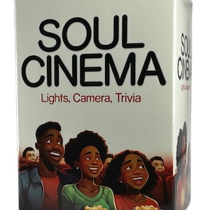 Soul Cinema : The Ultimate Black Film Trivia Game - 100 Cards Celebrating Classic Movie Magic