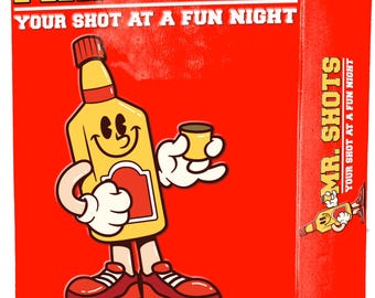 Mr Shots - Hilarious Drinking Game for Adults - The Fun Card Game for Parties, Game Nights, Gatherings, Birthdays, and Celebrations