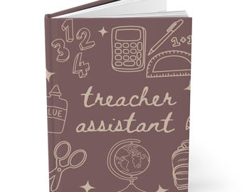 Personalized Teacher Journal | Teacher Appreciation Gift | Custom Name Notebook | End of Year Teacher Gift | Thank You Gift for Teacher