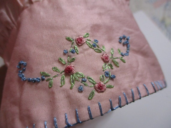 Vintage Baby Bonnet-Embroidered-Sun Bonnet-Sun Hat