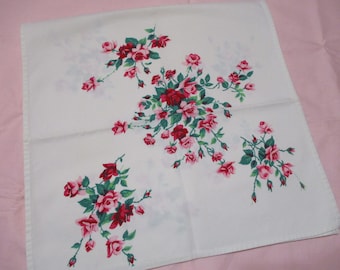 Vintage Wilendur Princess Roses Kitchen Towel-Valentines Day-Pristine