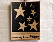 Vintage Paper Shooting Target - BB Shooting Stars- By Coleman