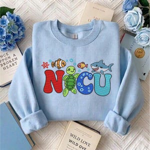 Embroidered NICU Nurse design, Neonatal Intensive Care Unit design, NICU Nurse Week Gift, Baby Nurse design, Nicu Squad design