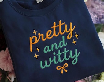 Besticktes hübsches und witziges Design, Kokette Bow Era Design, Girl Boss Vibe Design, positive Selbstliebe