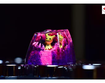 Mimi.kyu Resin Keycap, Anime-Tastenkappe, benutzerdefinierte Tastenkappe, handwerkliche Tastenkappe, Geburtstagsgeschenk, Geschenk für ihn, süßes Geschenk, Vatertagsgeschenk, Geschenk für sie