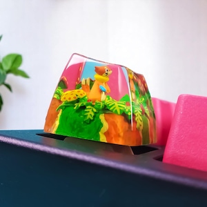 Bui.zel Resin Keycap anime custom, artisan keycap, birthday gift, gift for him, cute gift, father&#39;s day gift, gaming keycap custom gift