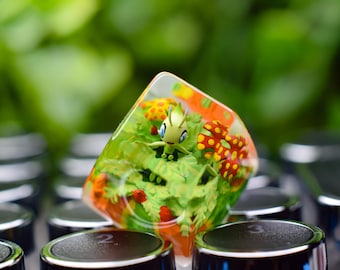 Cele.bi Resin Keycap, anime keycap, custom keycap, ambachtelijke keycap, verjaardagscadeau, cadeau voor hem, leuk cadeau, cadeau voor haar, esc keycap gaming