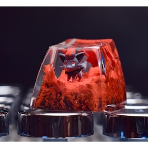 Zo.rua Resin Keycap ,anime keycap, custom keycap , artisan keycap, birthday gift, gift for him, cute gift, father&#39;s day gift, gift for her