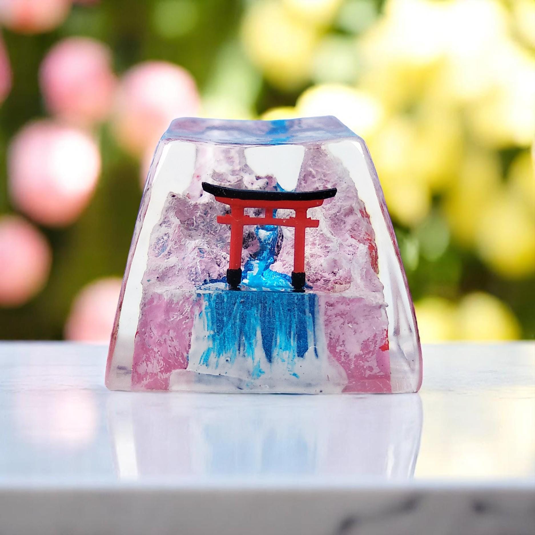 Torii Gate Keycap, Sun Goddess Shrine Keycap, Japanese Keycap, Resin ...