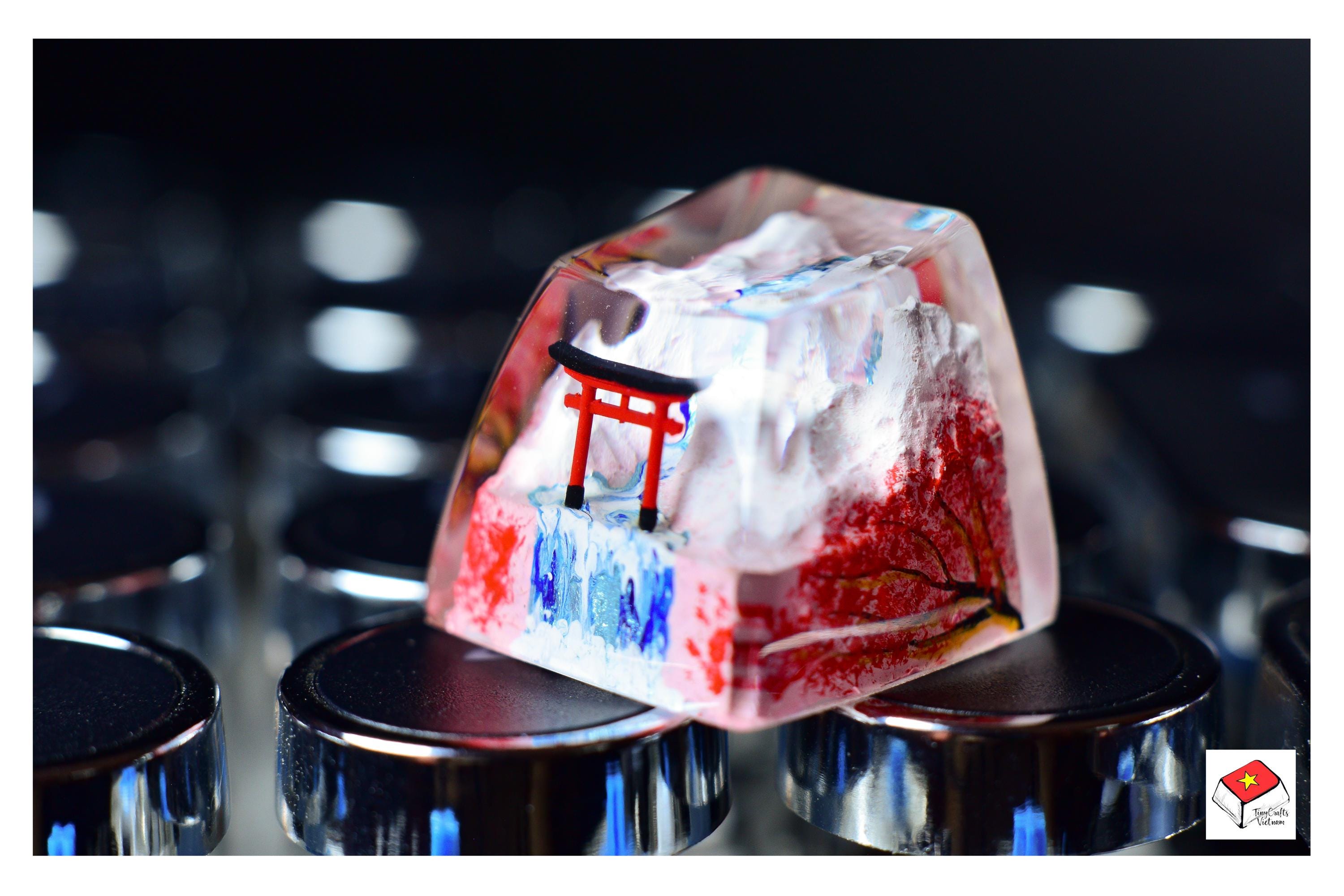Torii Gate Keycap, Sun Goddess Shrine Keycap, Japanese Keycap, Resin ...