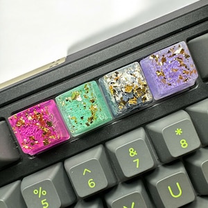 Colorful keycap for cherry MX , mechanical keyboard custom, cute keycap, custom spacebar, birthday gift, gift for him, cute gift