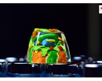 Tecla de resina Lo.tad, tecla de anime, tecla personalizada, tecla artesanal, regalo de cumpleaños, regalo para él, regalo lindo, regalo del día del padre, regalo para ella