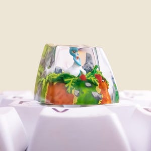 Garde.voir Resin Keycap ,anime keycap, custom keycap , artisan keycap, birthday gift, gift for him, cute gift, father&#39;s day gift custom