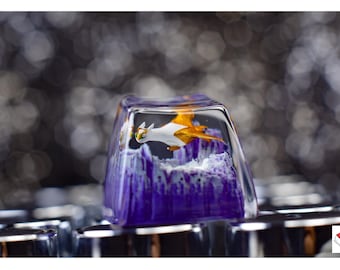 Shiny Lati.as Resin Keycap anime keycap personalizado artesanal keycap, presente de aniversário para ele, presente fofo para ela, keycap esc, presente de natal