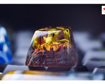 Resin Keycap ,anime keycap, custom keycap , artisan keycap, birthday gift, gift for him, cute gift, father's day gift, gift for her