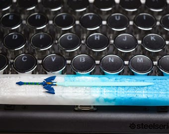 Master sword spacebar, Ma.jo.ra Mask artisan keycap, Zel.da Shield Le.gend of Zel.da resin keycap, Gaming decor, Gamings keycap gift for him