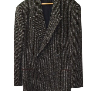 Men&#39;s Matsuda Nicole Tokyo Vintage Overcoat Coat Wool Blend Japan 80s/90s LG