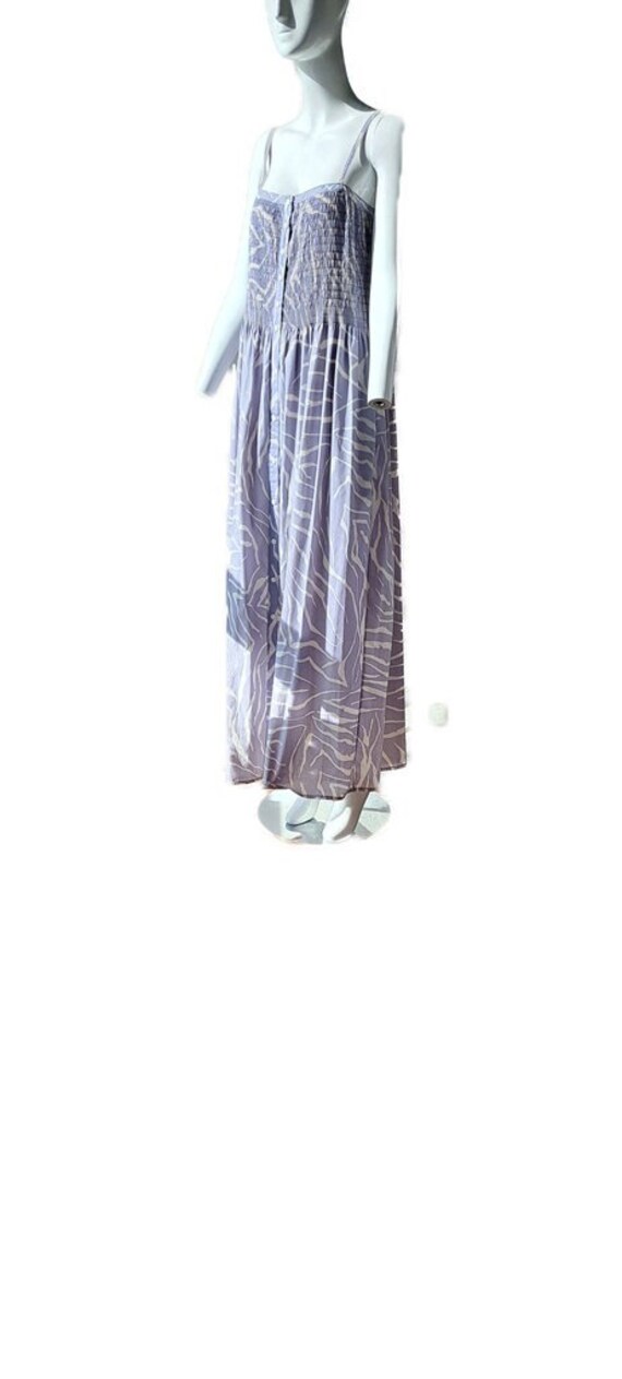 Vintage BILL TICE Sundress Hostess Dress Maxi Leng