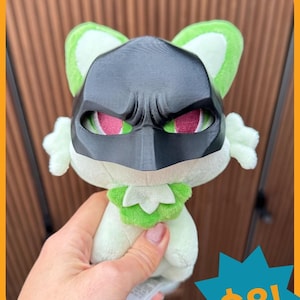 3D cat bat mask pet costume (available in 3 sizes and customisable)