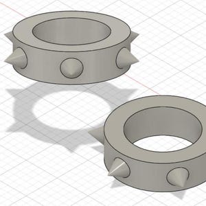 Bowsette Spiked Bracelets 3D Print Model – Female Bowser Accessory – Super Mario inspired Creations Cosplay Download – Alt Character Costume