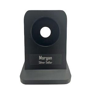 Portamonedas y expositor de monedas de plata Morgan con Air-Tite de ajuste directo modelo H-38