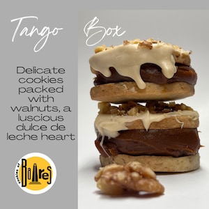 Alfajores Argentinos: 6 alfajores 2.8 oz (80g)