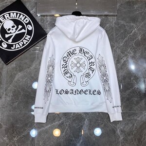"Klassischer, gemütlicher, weißer Reißverschluss-Kapuzenpullover für jeden Tag,"