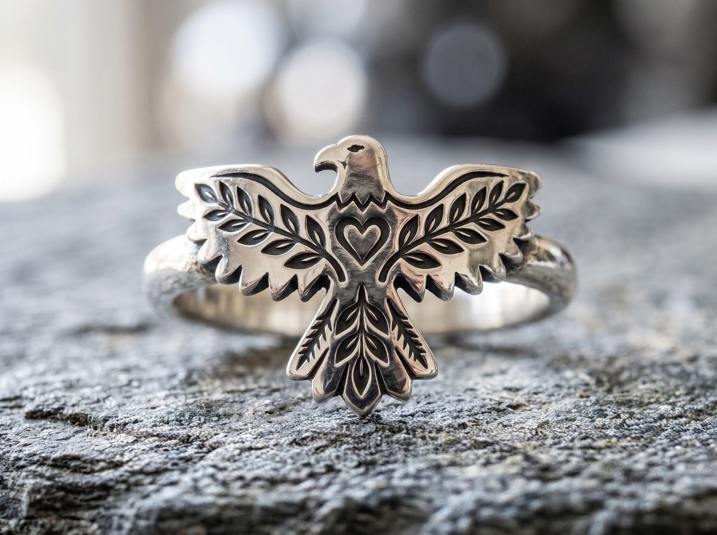 Calee Eagle Ring ゴールドカラー il_fullxfull.8432103587_d5i4.jpg