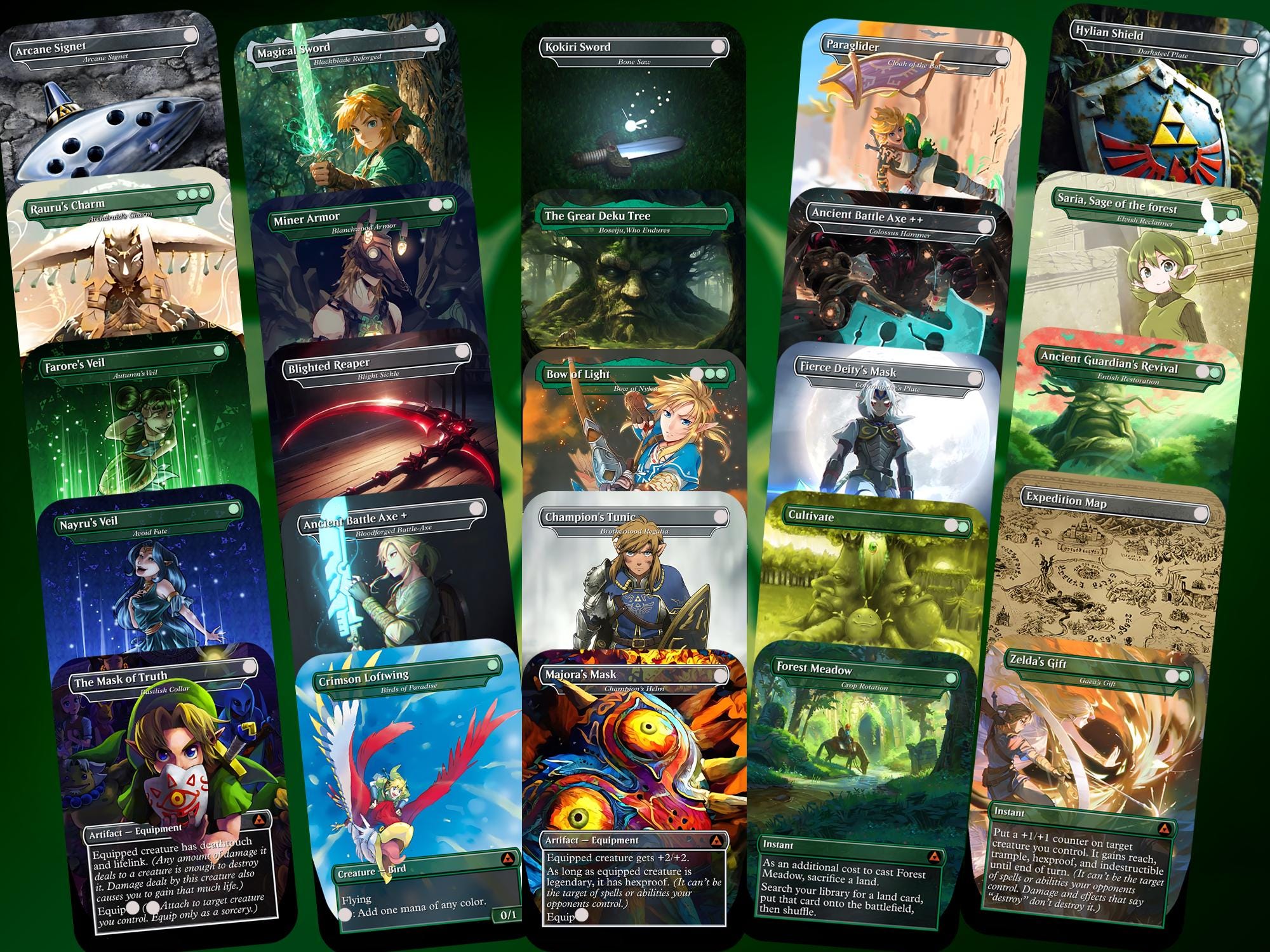 heavy metal mtg cards Death Is Temporary, Metal Is Forever